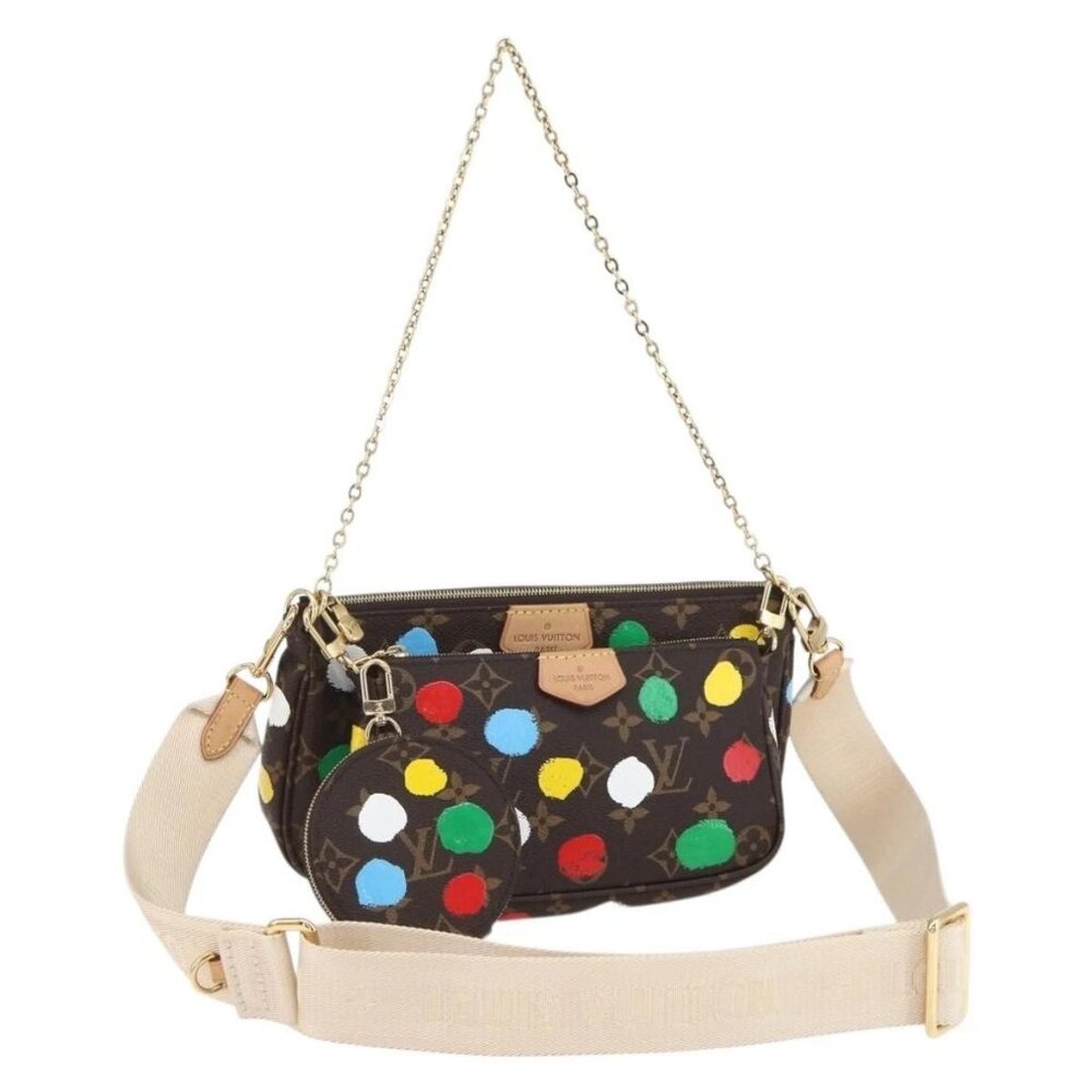 LOUIS VUITTON LVxYK Multi Pochette Accessoires Pouch M46385 LV Auth 158877SM